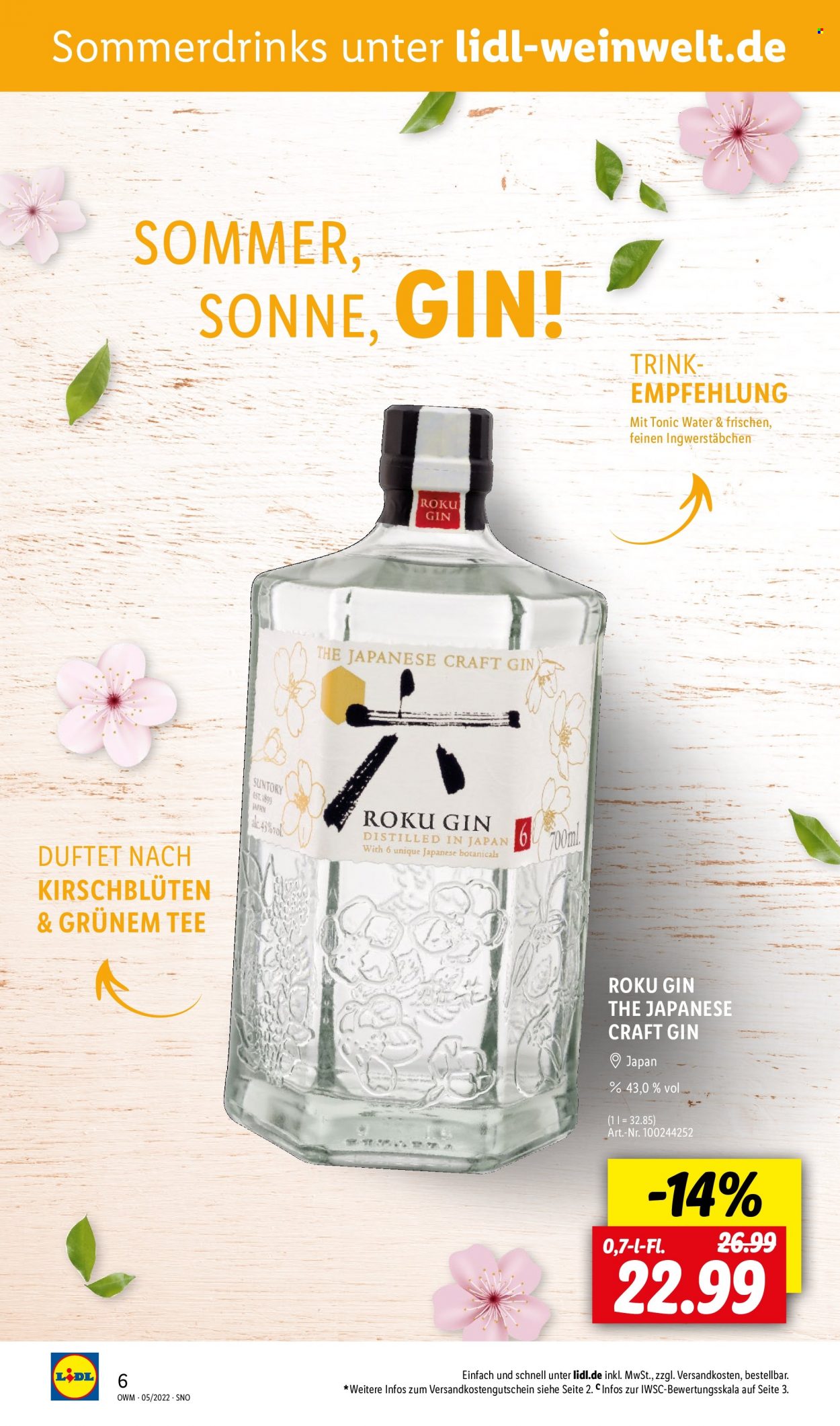 Lidl Prospekte  - 29.04.2022 - 31.05.2022. Seite 6