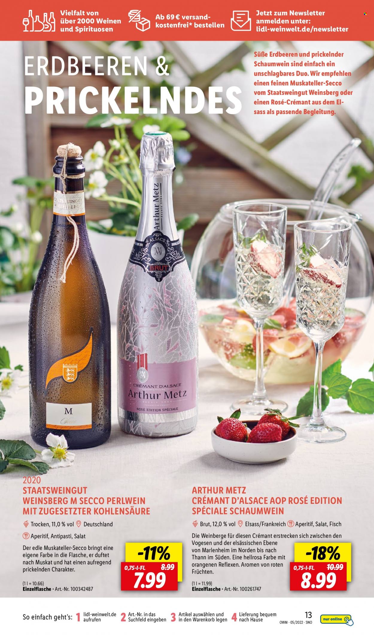 Lidl Prospekte  - 29.04.2022 - 31.05.2022. Seite 13