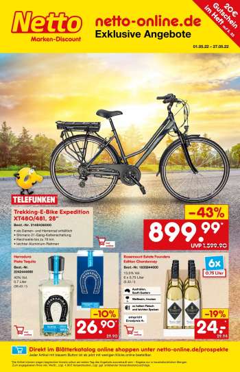 Prospekte Netto Marken-Discount - 1.05.2022 - 27.05.2022.