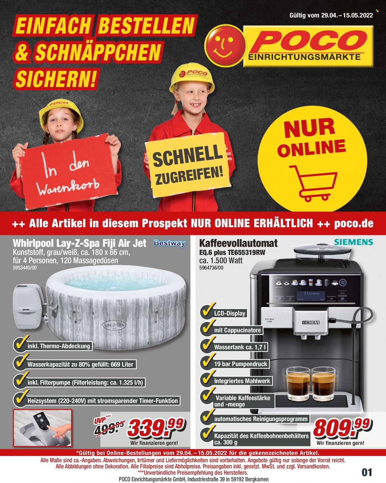Poco Prospekte  - 29.04.2022 - 15.05.2022. Seite 1