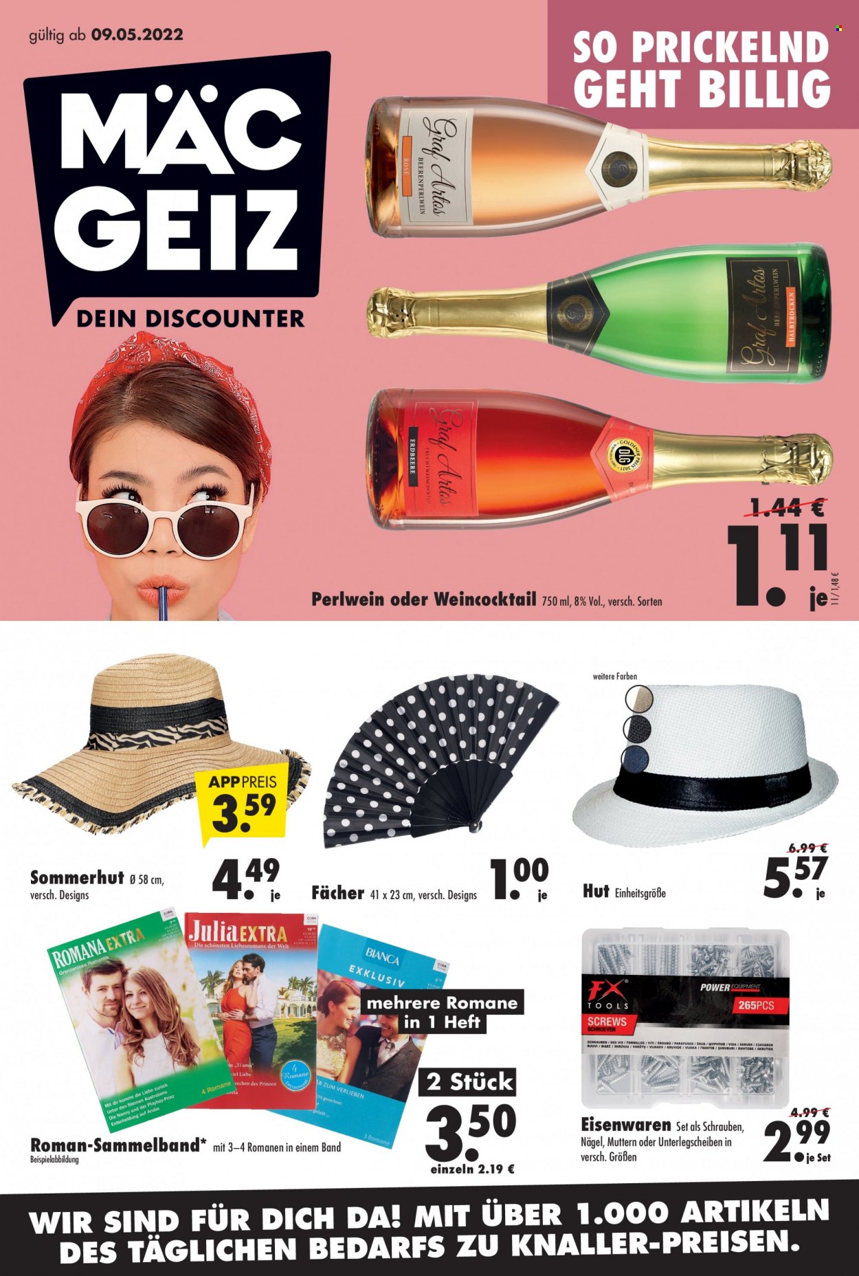 Mäc-Geiz Prospekte  - 9.05.2022 - 15.05.2022. Seite 1