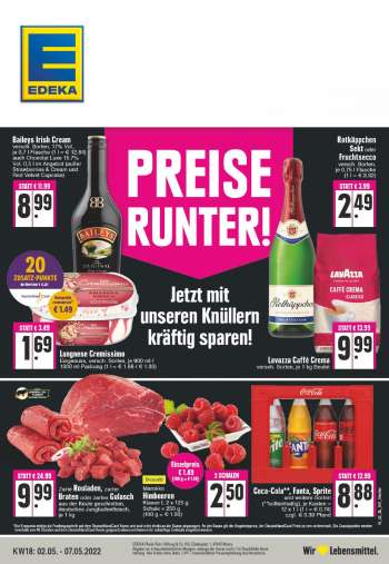 Prospekte Edeka - 2.05.2022 - 7.05.2022.
