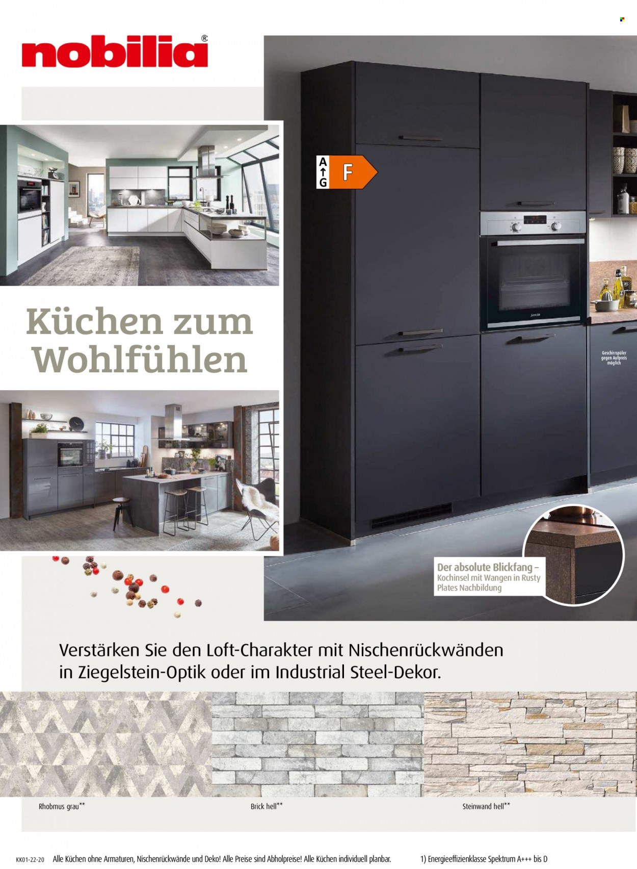 thumbnail - Prospekte Roller - Produkte in Aktion - Kühlschrank, Einbauherd, Küchen. Seite 20.
