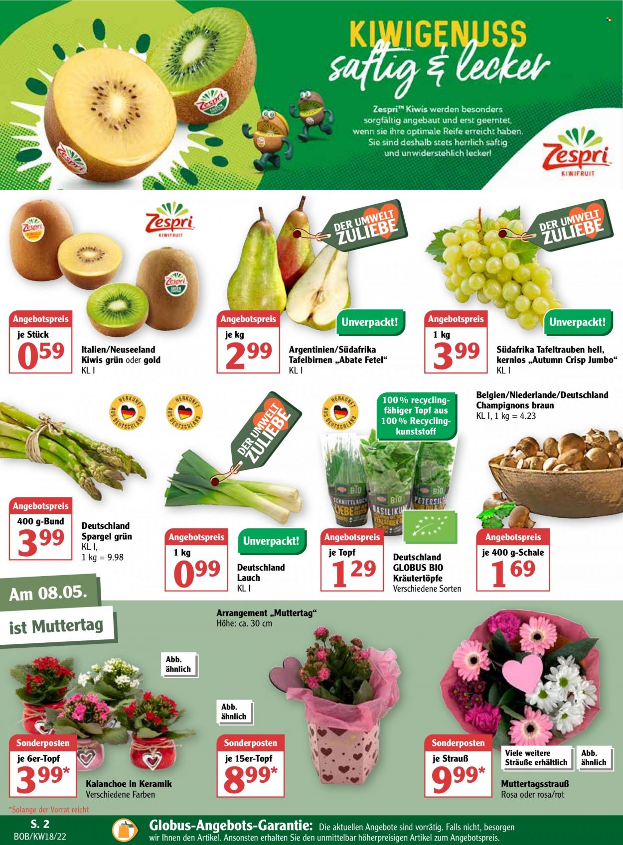 Globus Prospekte  - 2.05.2022 - 7.05.2022. Seite 2