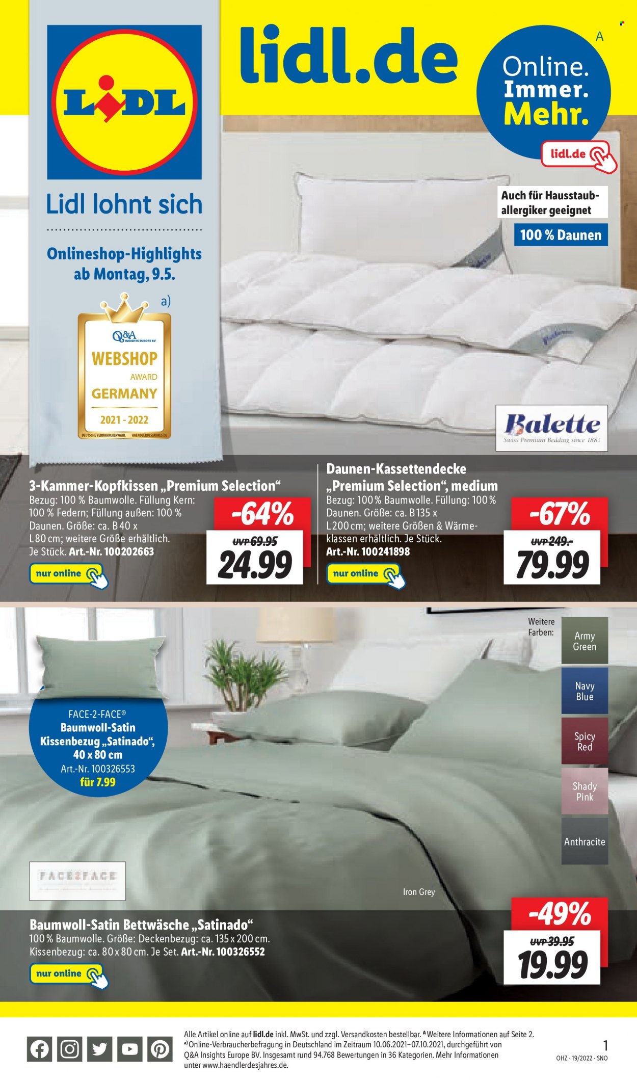 Lidl Prospekte  - 9.05.2022 - 14.05.2022. Seite 47