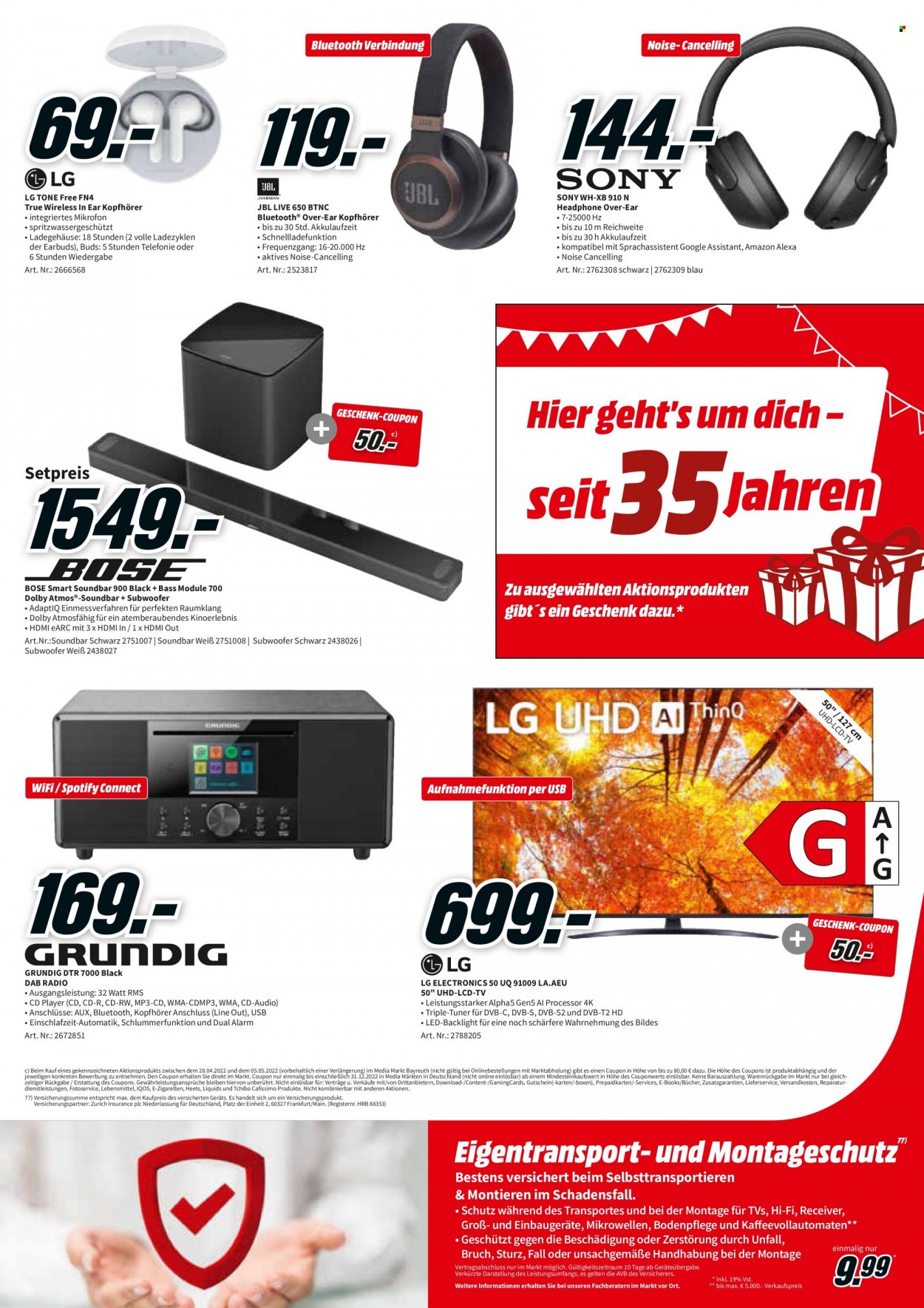 MediaMarkt Prospekte  - 30.04.2022 - 5.05.2022. Seite 3