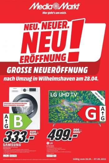 Prospekte MediaMarkt - 28.04.2022 - 7.05.2022.