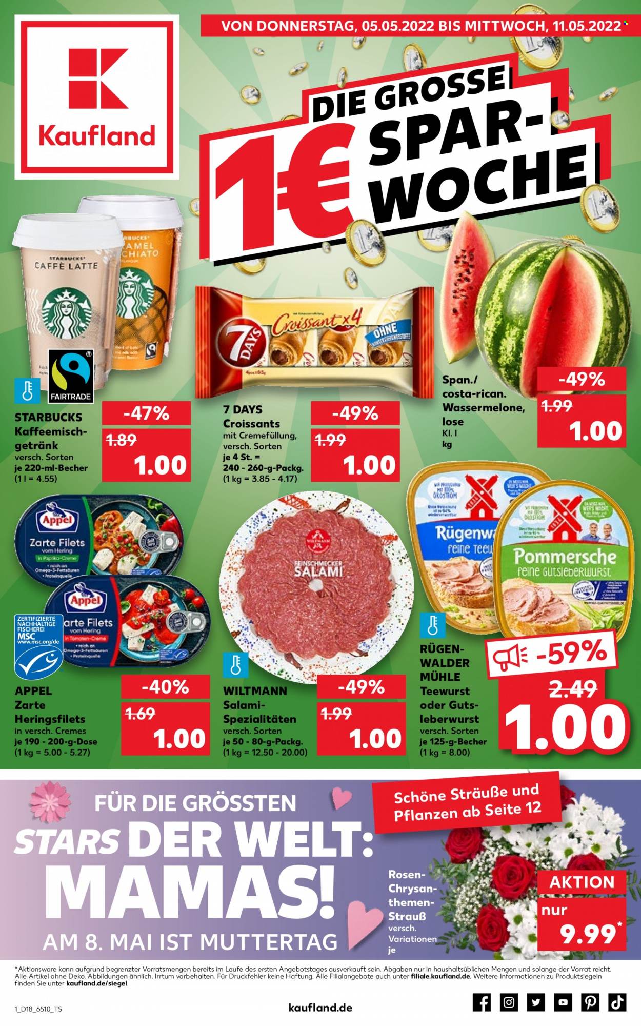 Kaufland Prospekte  - 5.05.2022 - 11.05.2022. Seite 1
