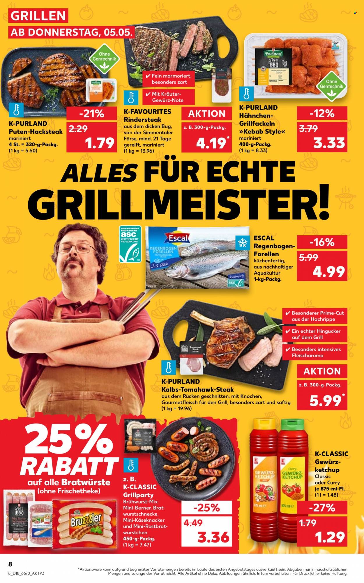 Kaufland Prospekte  - 5.05.2022 - 11.05.2022. Seite 8