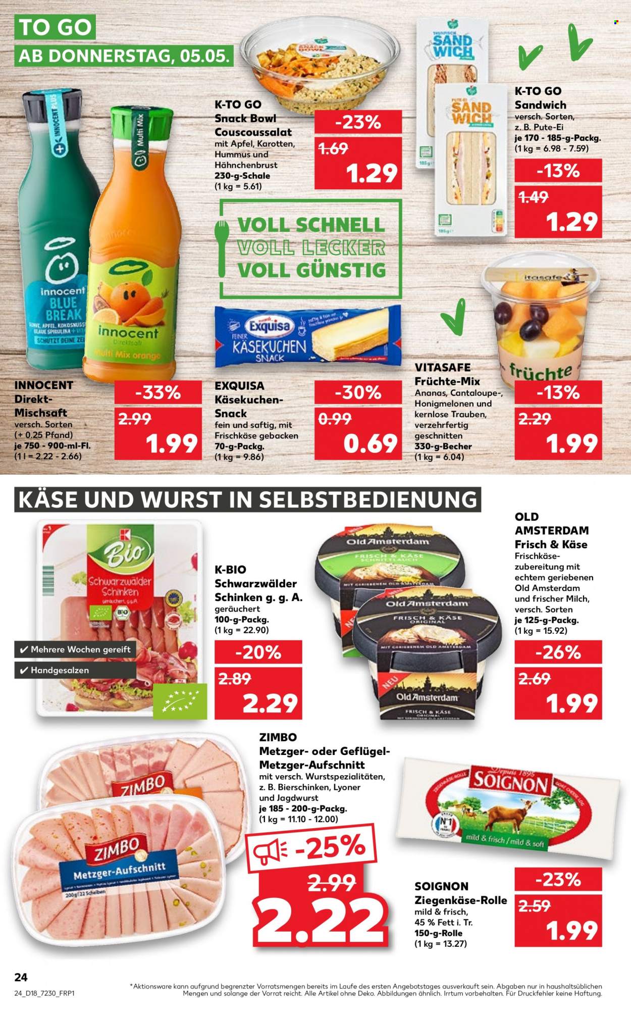 Kaufland Prospekte  - 5.05.2022 - 11.05.2022. Seite 24