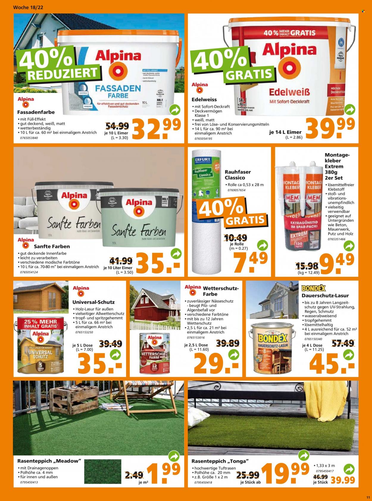 Globus Baumarkt Prospekte  - 2.05.2022 - 7.05.2022. Seite 11