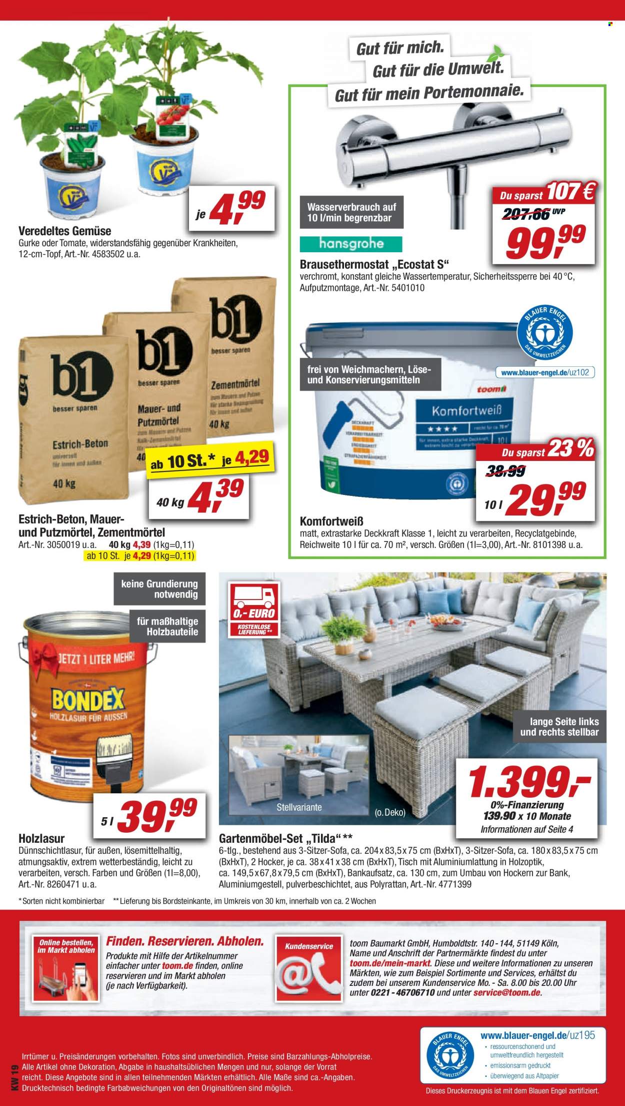 toom Baumarkt Prospekte  - 7.05.2022 - 13.05.2022. Seite 30
