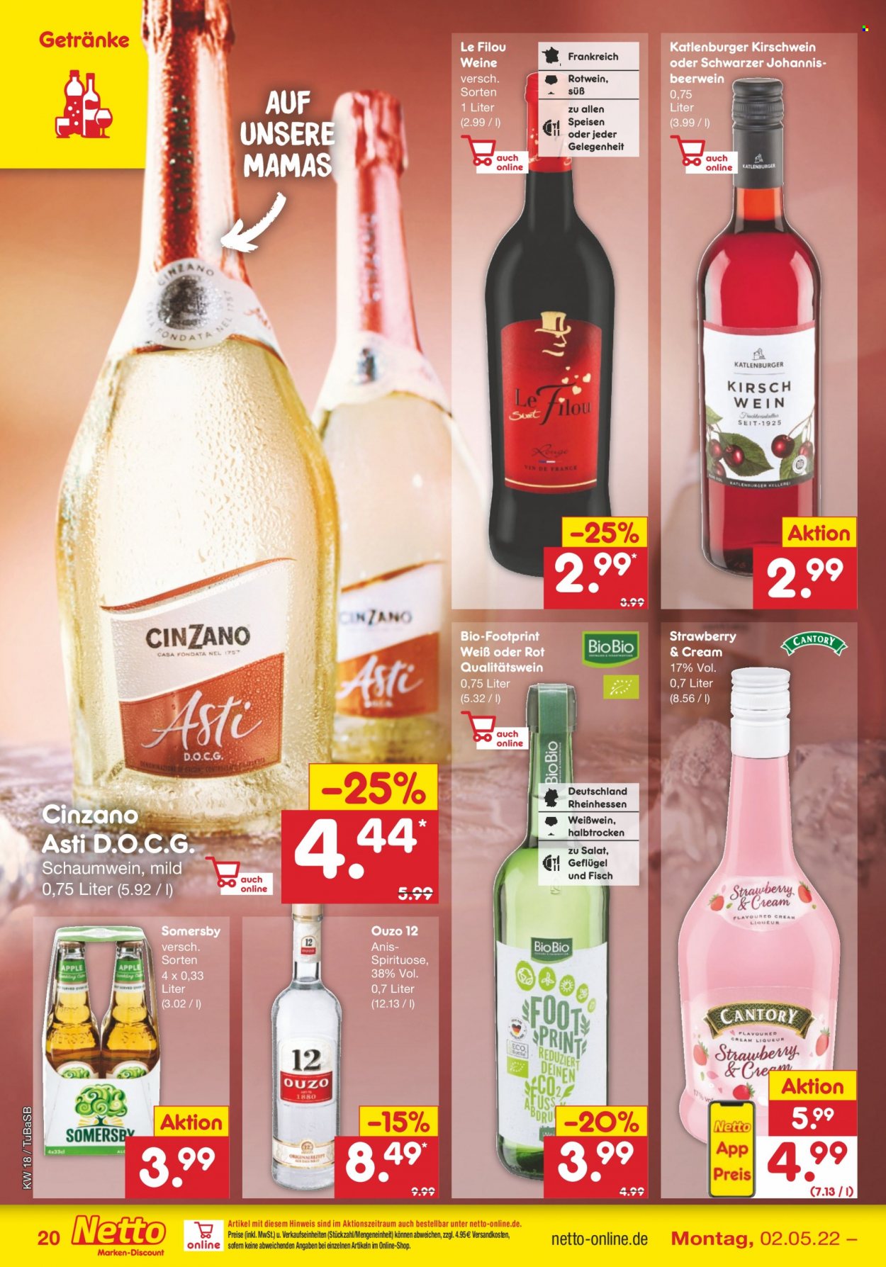 Netto Marken-Discount Prospekte  - 2.05.2022 - 7.05.2022. Seite 20