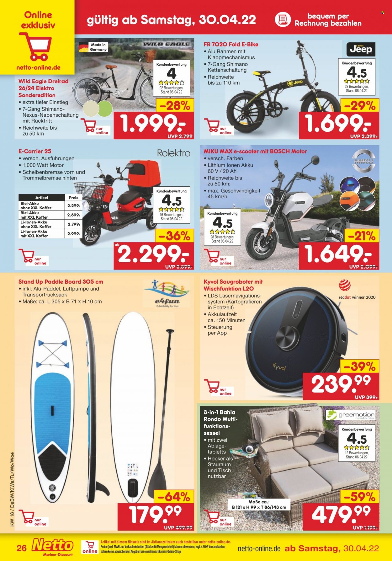 Netto Marken-Discount Prospekte  - 2.05.2022 - 7.05.2022. Seite 26