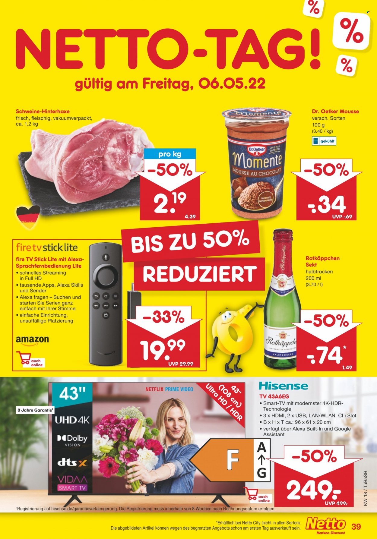 Netto Marken-Discount Prospekte  - 2.05.2022 - 7.05.2022. Seite 39