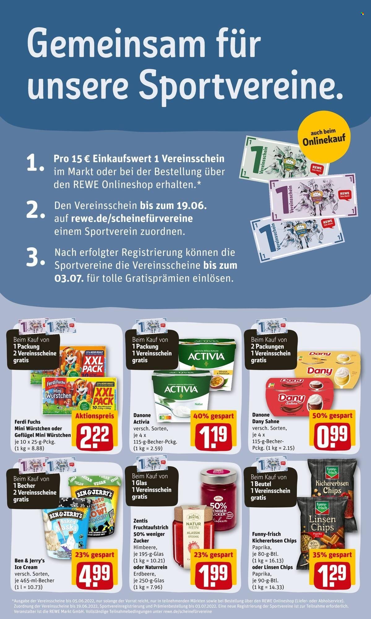 Leták REWE - 2.5.2022 - 7.5.2022. Strana 22