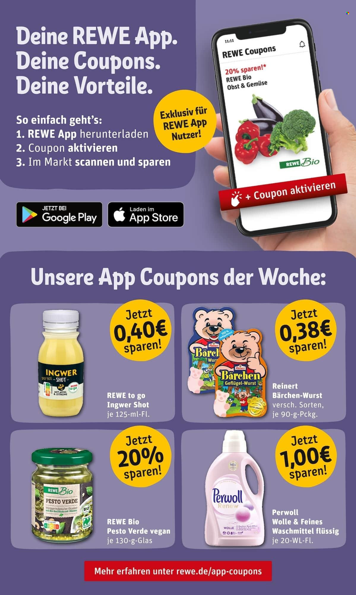 Leták REWE - 2.5.2022 - 7.5.2022. Strana 33