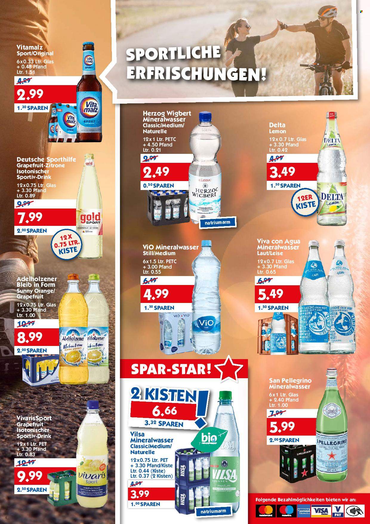Hol'ab! Getränkemarkt Prospekte  - 2.05.2022 - 7.05.2022. Seite 4