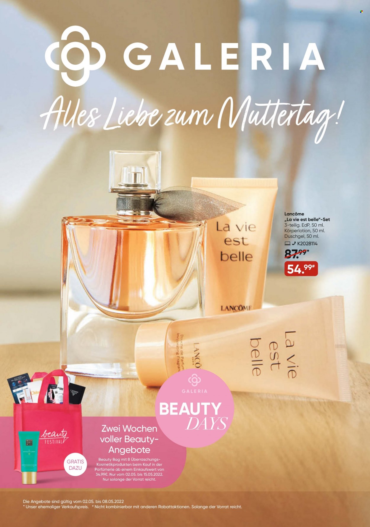 GALERIA Karstadt Kaufhof Prospekte  - 2.05.2022 - 8.05.2022. Seite 1