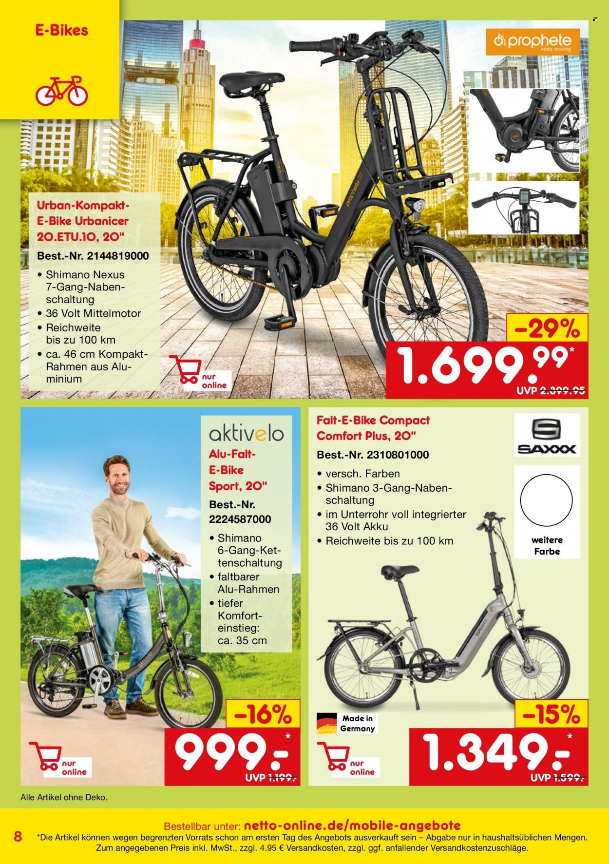 Netto Marken-Discount Prospekte  - 1.05.2022 - 31.07.2022. Seite 8