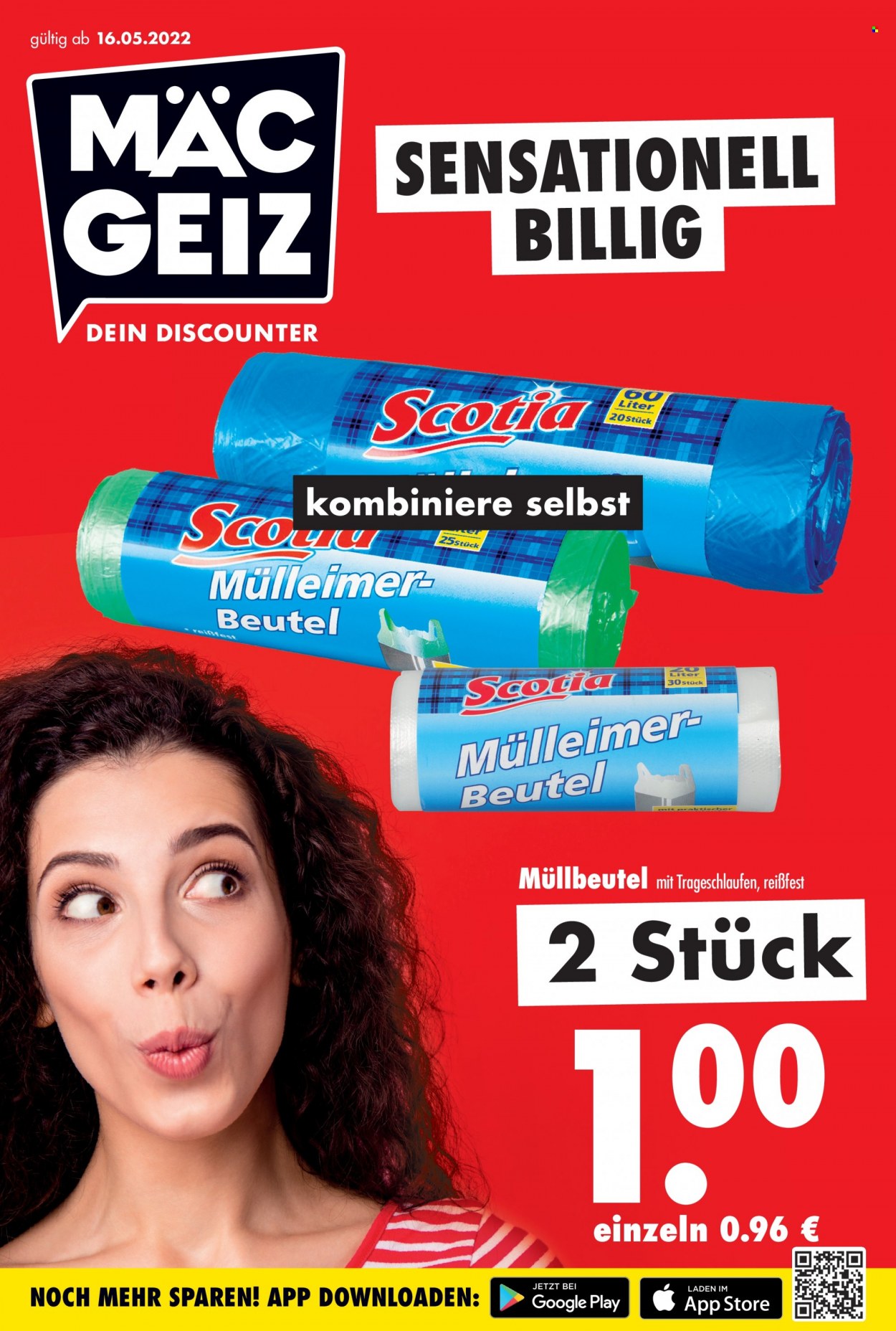 Mäc-Geiz Prospekte  - 16.05.2022 - 22.05.2022. Seite 1