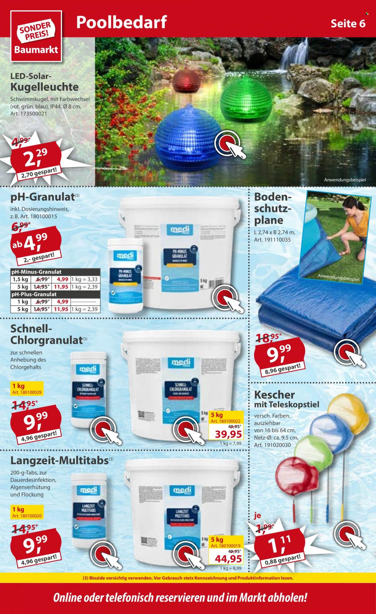 Sonderpreis-Baumarkt Prospekte  - 14.05.2022 - 20.05.2022. Seite 6