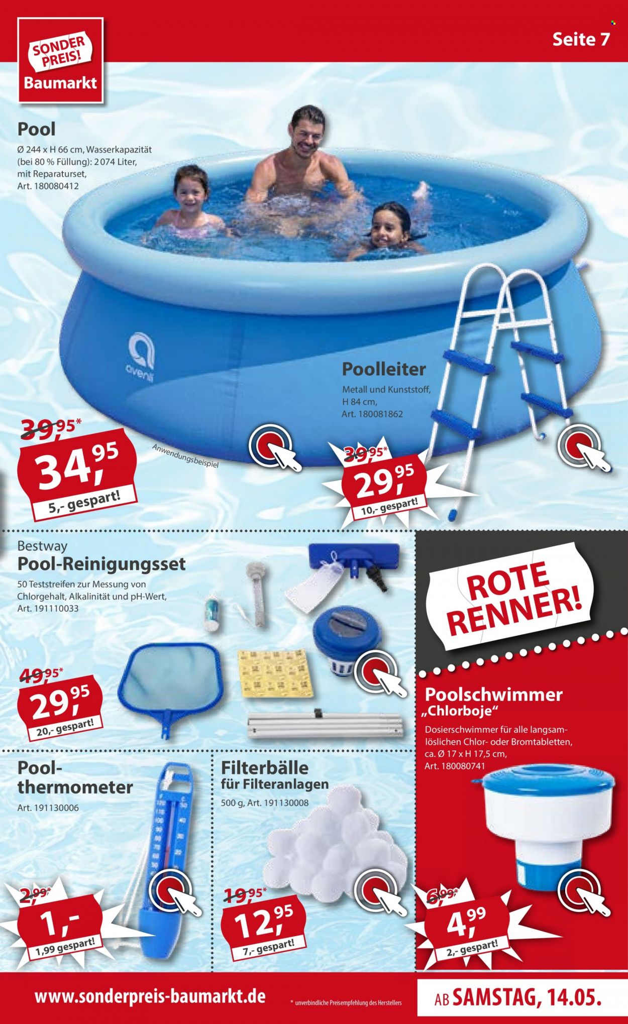 Sonderpreis-Baumarkt Prospekte  - 14.05.2022 - 20.05.2022. Seite 7
