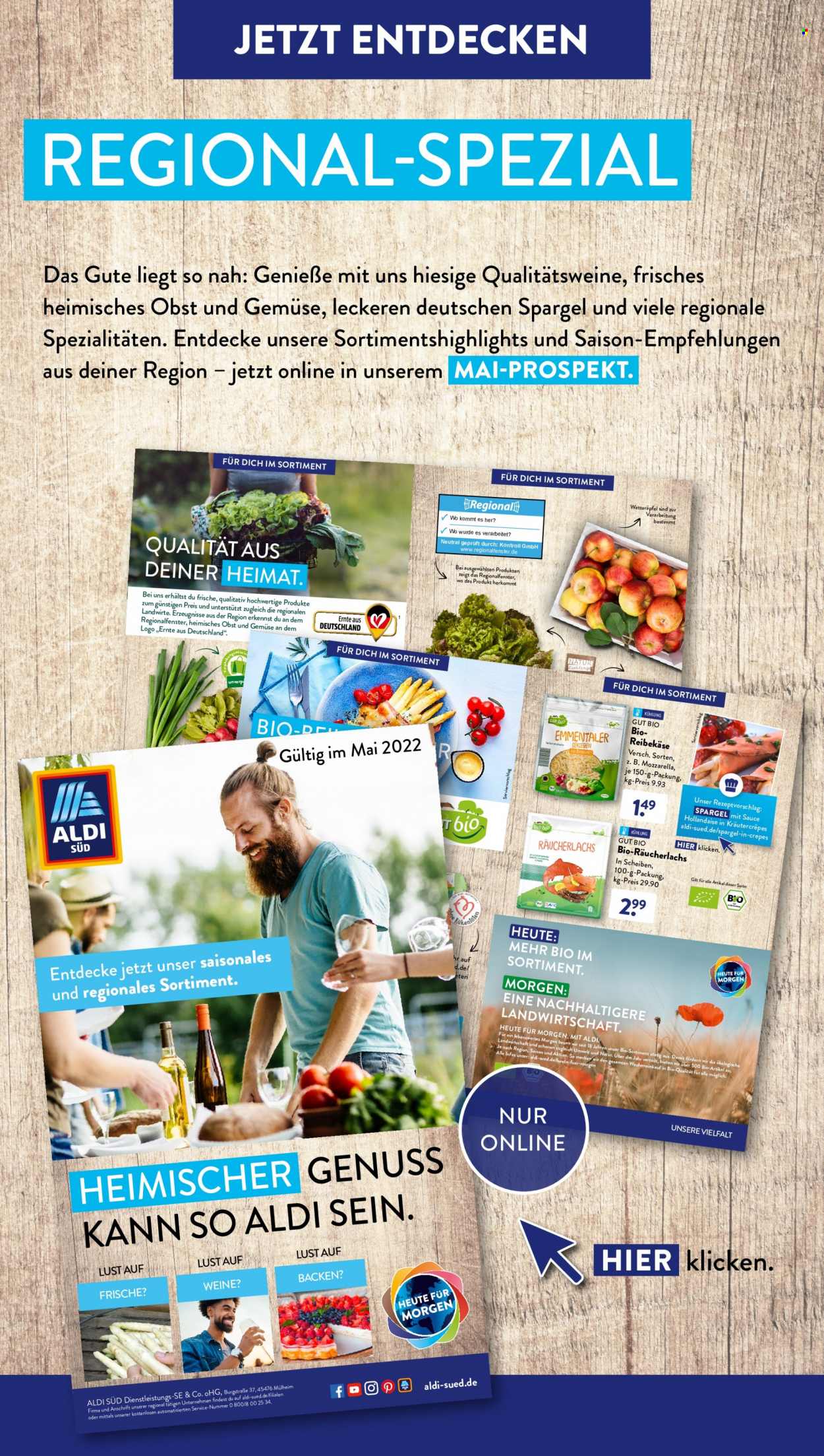 ALDI SÜD Prospekte  - 23.05.2022 - 28.05.2022. Seite 34