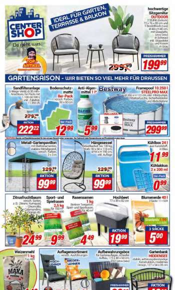 Prospekte CENTERSHOP - 9.05.2022 - 14.05.2022.