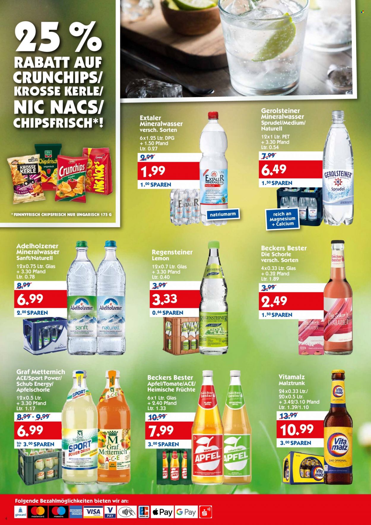 Hol'ab! Getränkemarkt Prospekte  - 9.05.2022 - 14.05.2022. Seite 4
