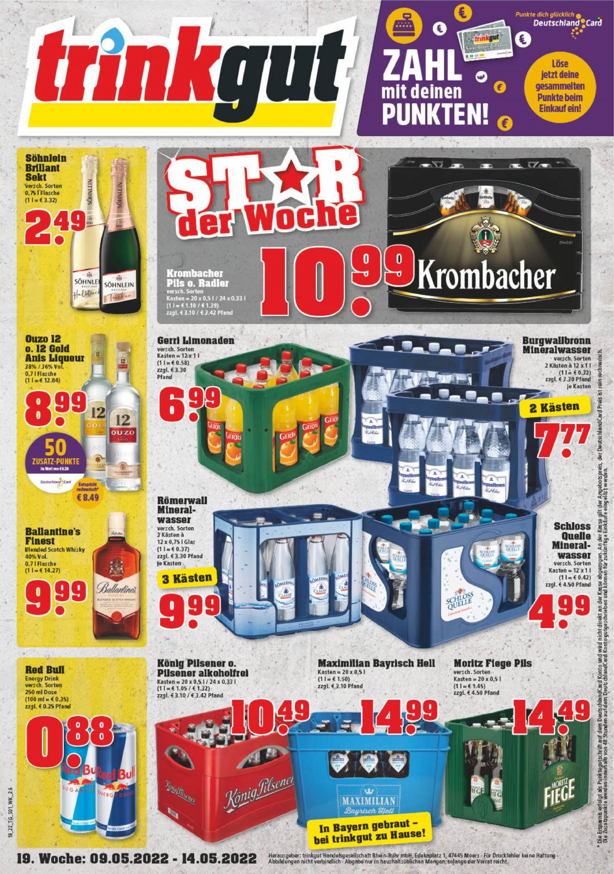trinkgut Prospekte  - 9.05.2022 - 14.05.2022. Seite 1