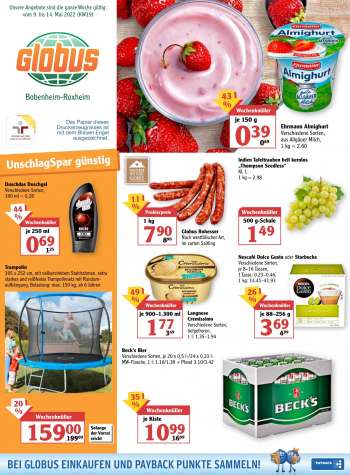 Prospekte Globus - 9.05.2022 - 14.05.2022.
