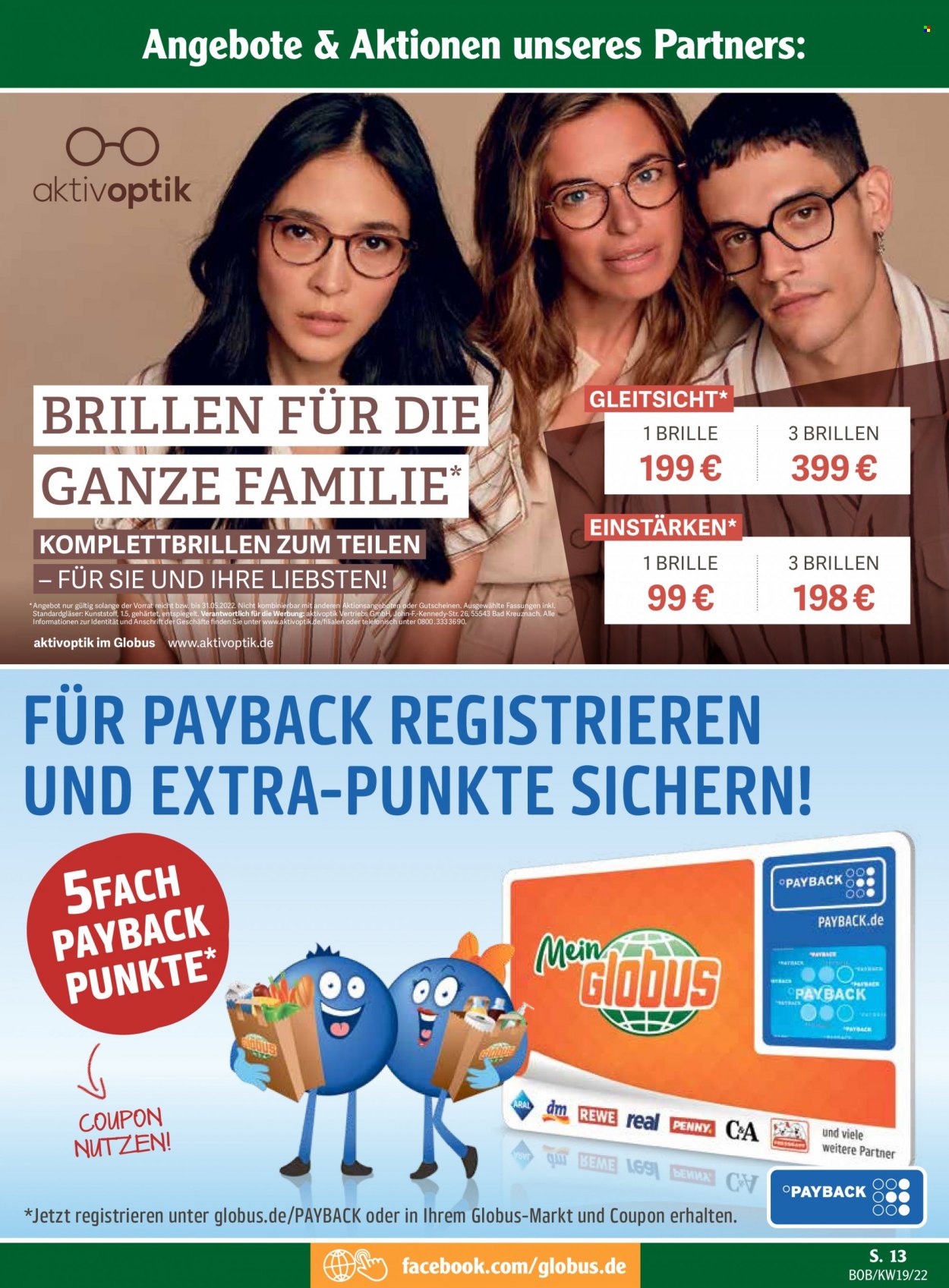 Globus Prospekte  - 9.05.2022 - 14.05.2022. Seite 13