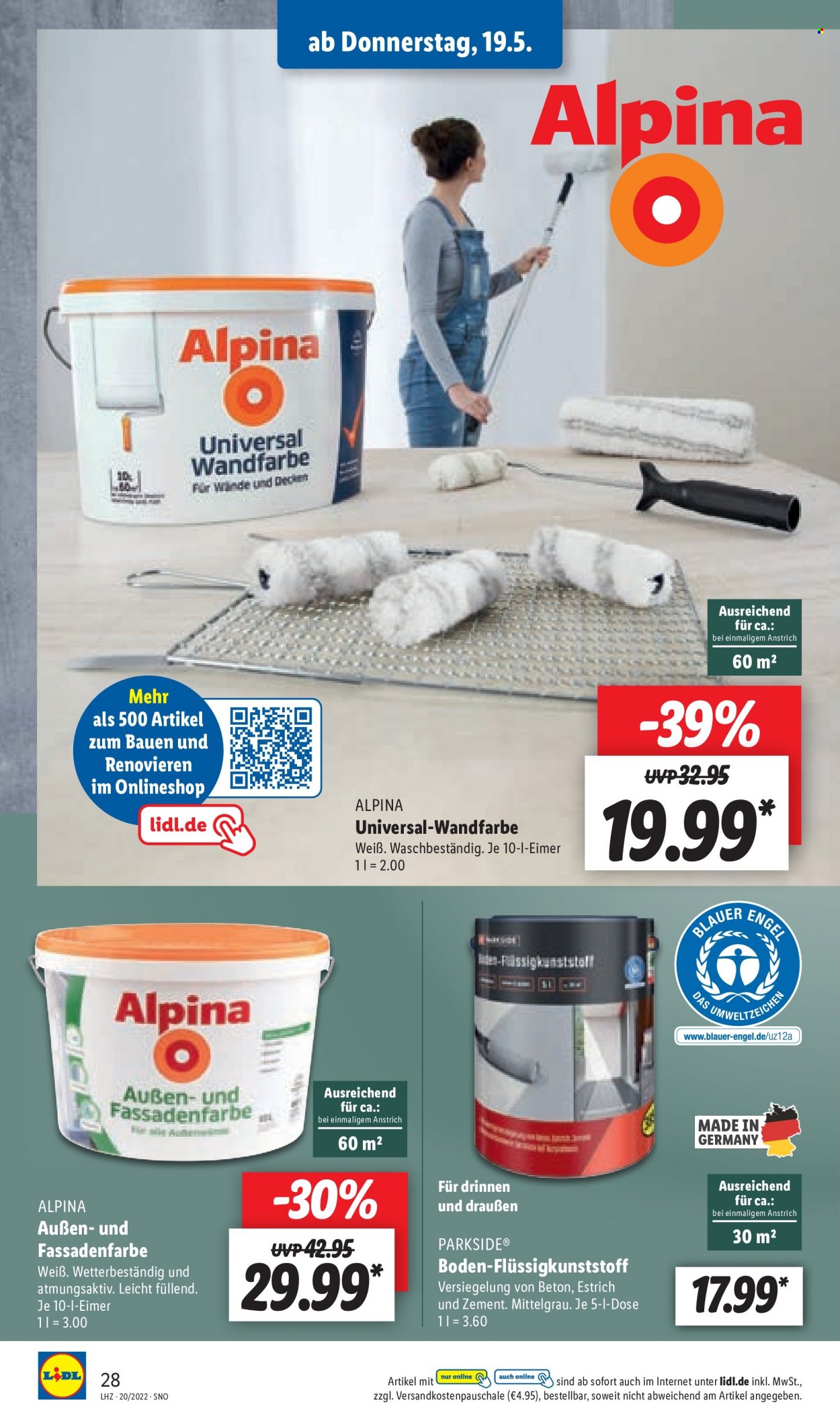 Lidl Prospekte  - 14.05.2022 - 14.05.2022. Seite 32