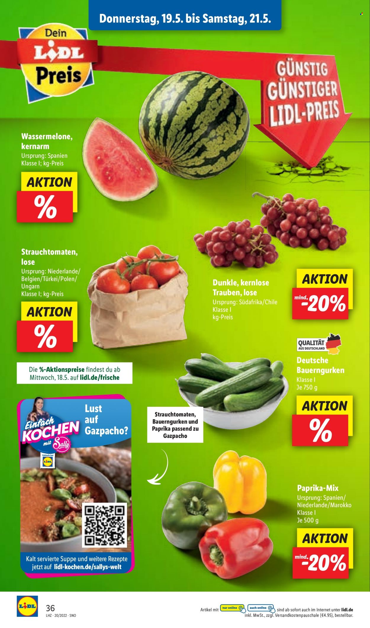 Lidl Prospekte  - 14.05.2022 - 14.05.2022. Seite 40