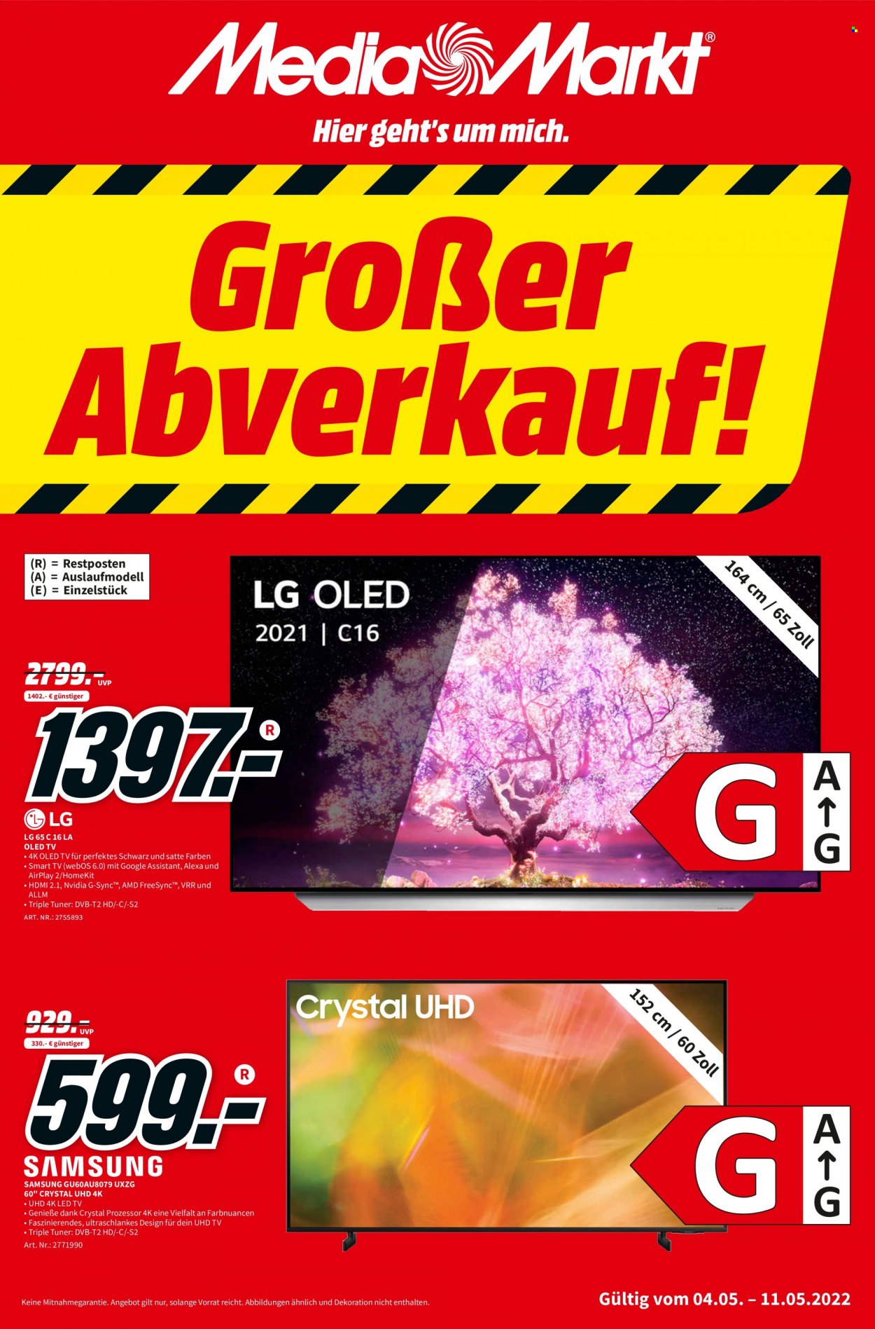 MediaMarkt Prospekte  - 4.05.2022 - 9.05.2022. Seite 1