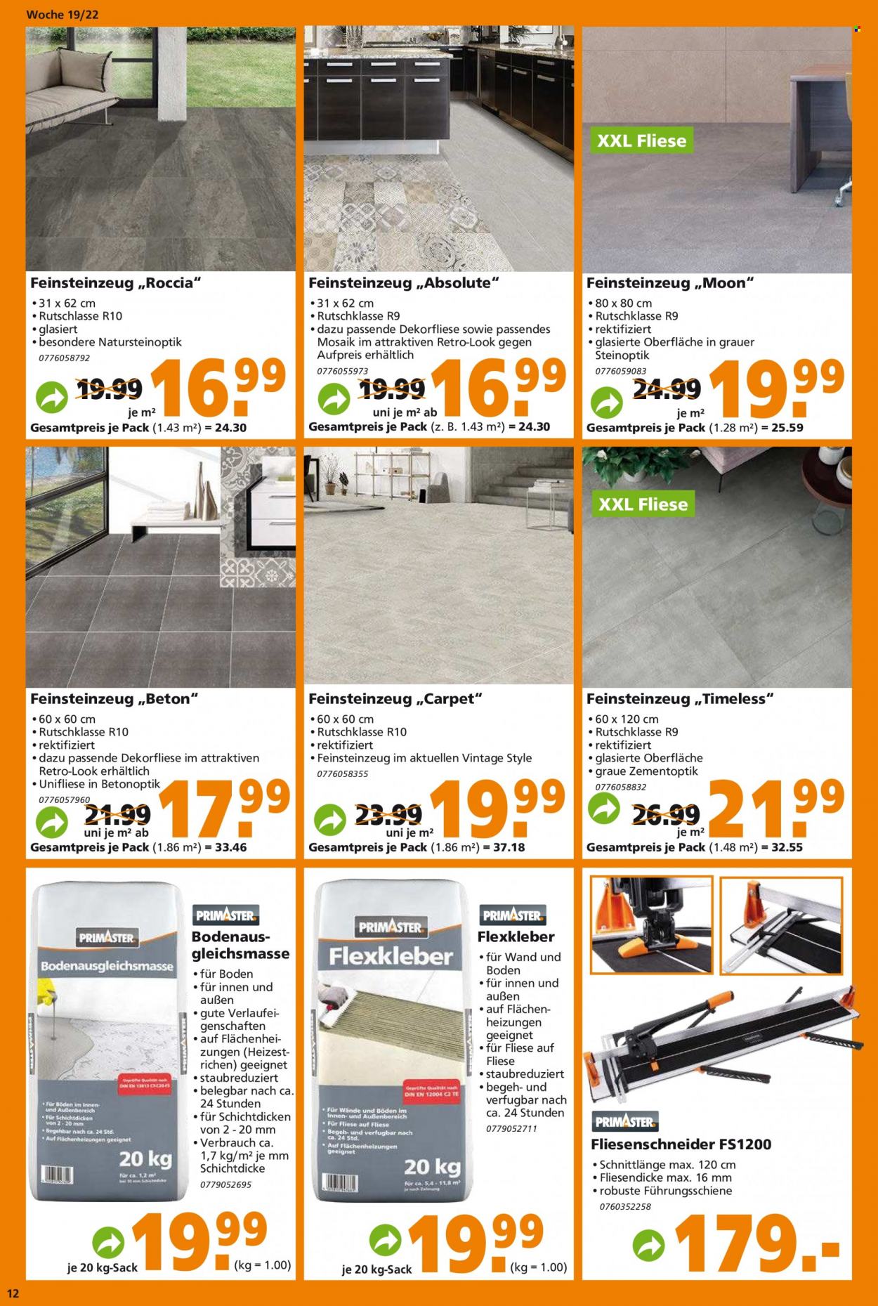 Globus Baumarkt Prospekte  - 9.05.2022 - 14.05.2022. Seite 12