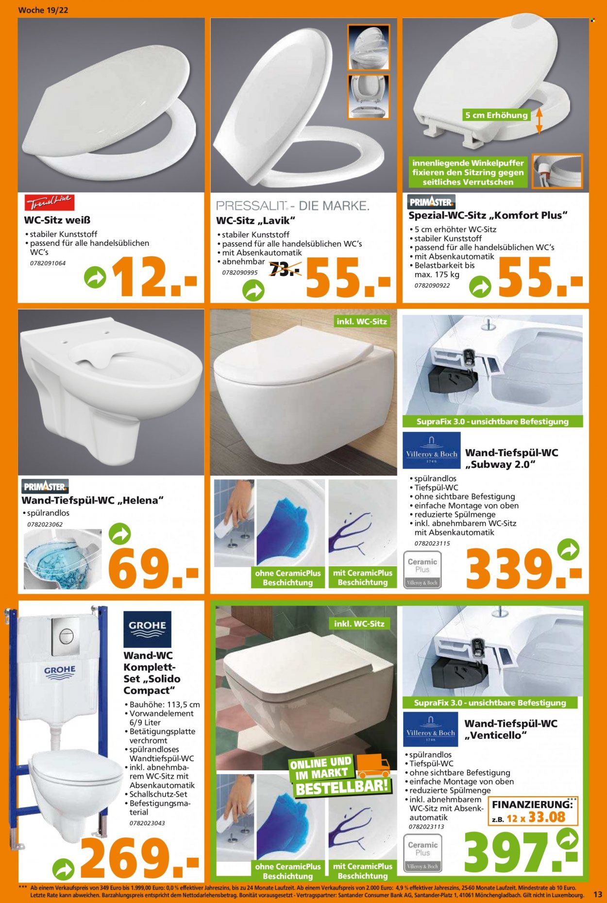Globus Baumarkt Prospekte  - 9.05.2022 - 14.05.2022. Seite 13