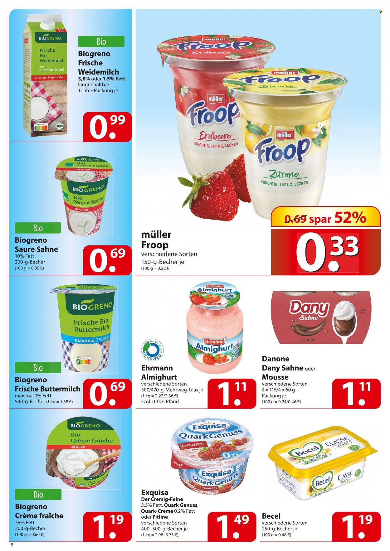 famila Prospekte  - 9.05.2022 - 14.05.2022. Seite 8