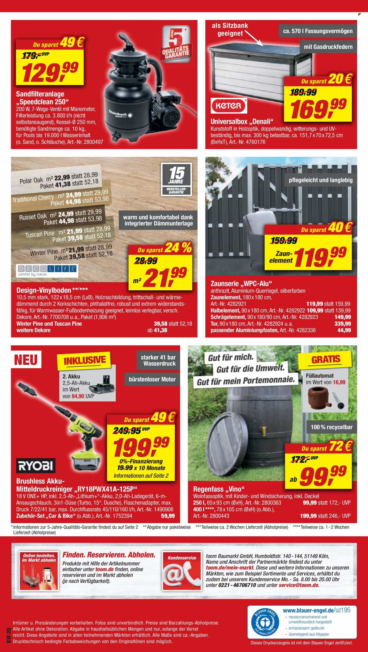 toom Baumarkt Prospekte  - 14.05.2022 - 20.05.2022. Seite 12