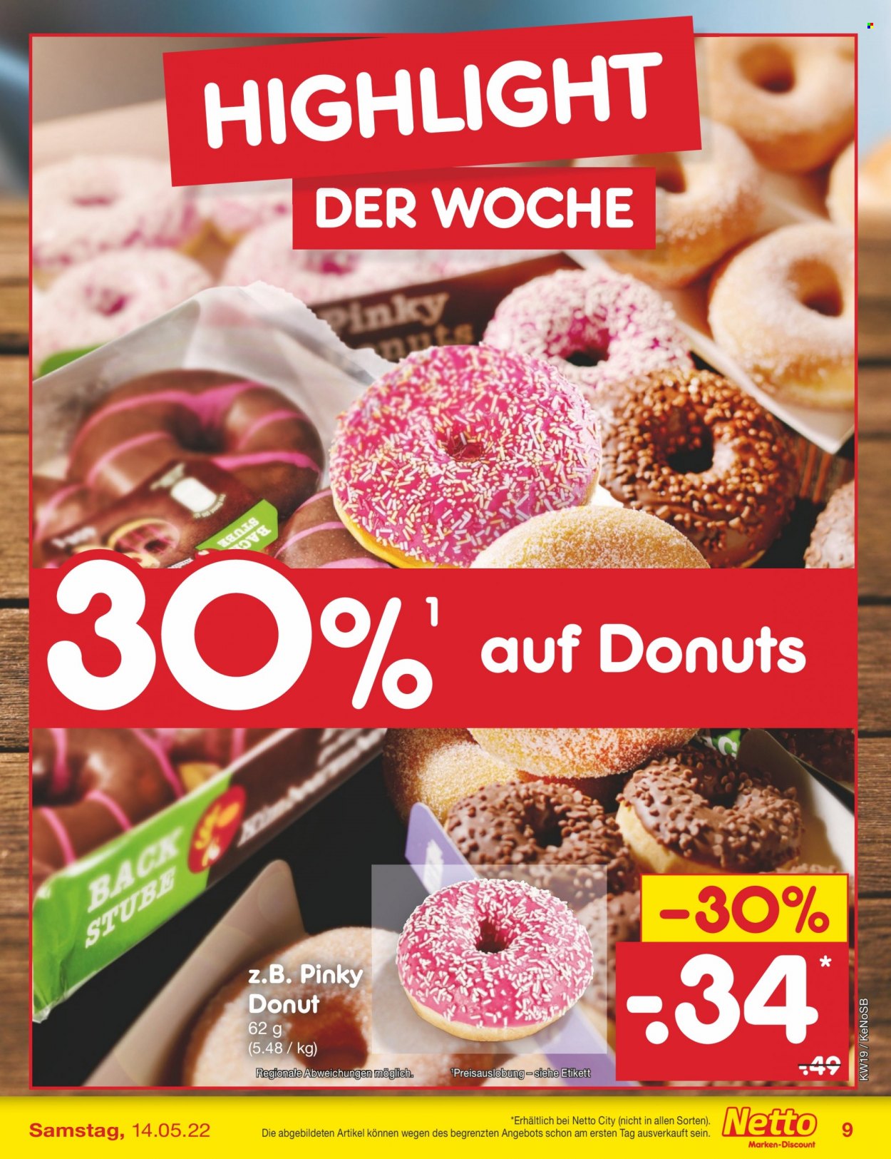 Netto Marken-Discount Prospekte  - 9.05.2022 - 14.05.2022. Seite 9