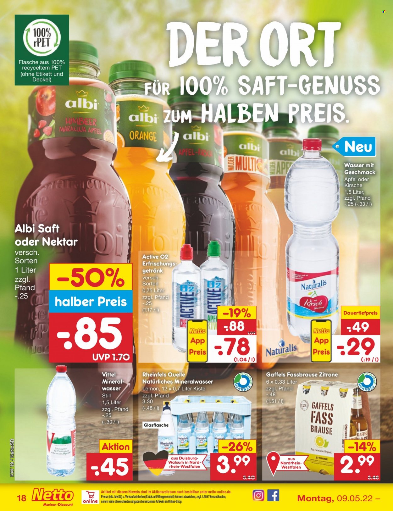 Netto Marken-Discount Prospekte  - 9.05.2022 - 14.05.2022. Seite 18