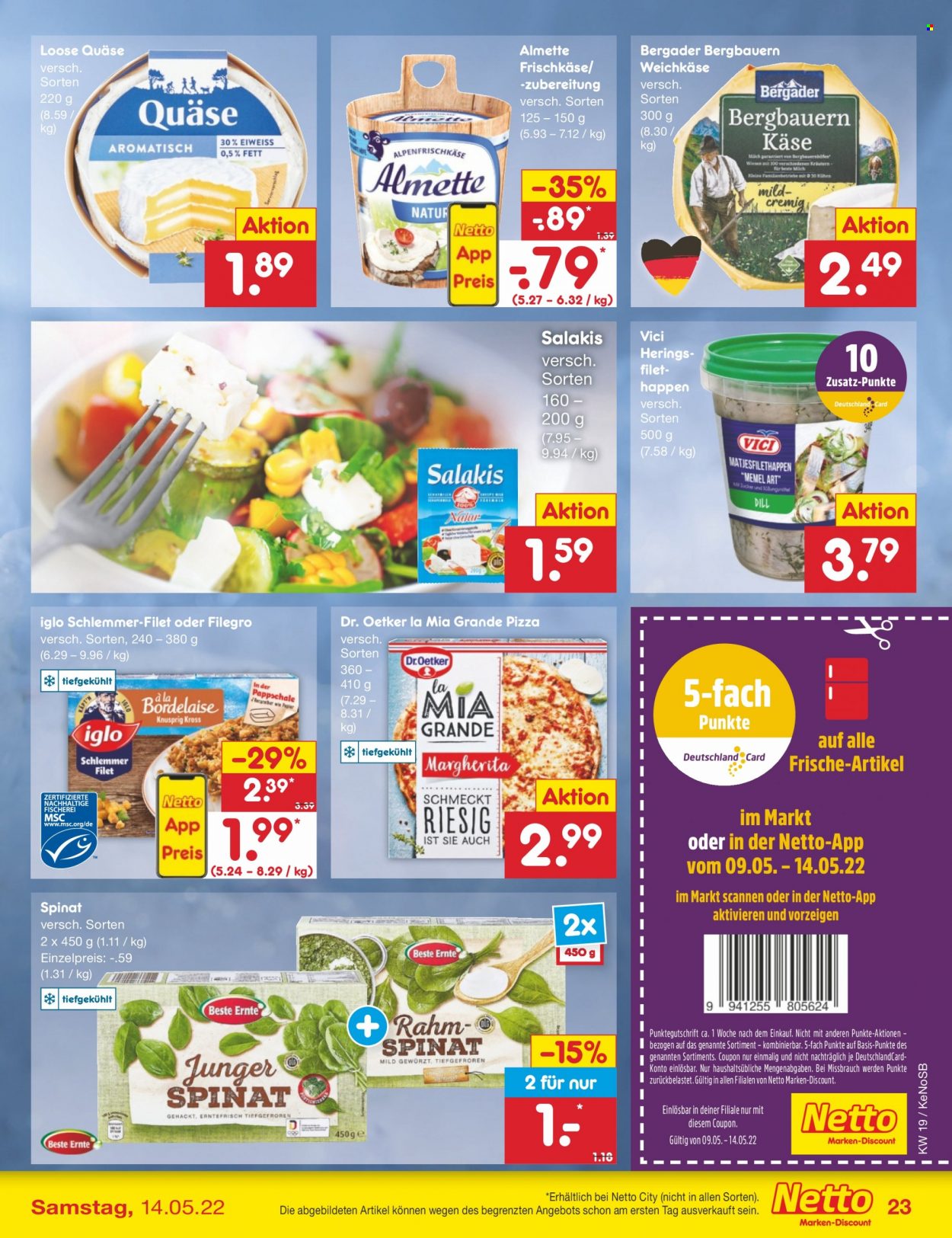 Netto Marken-Discount Prospekte  - 9.05.2022 - 14.05.2022. Seite 23