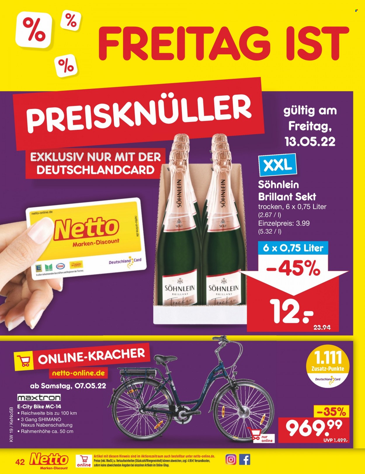 Netto Marken-Discount Prospekte  - 9.05.2022 - 14.05.2022. Seite 42