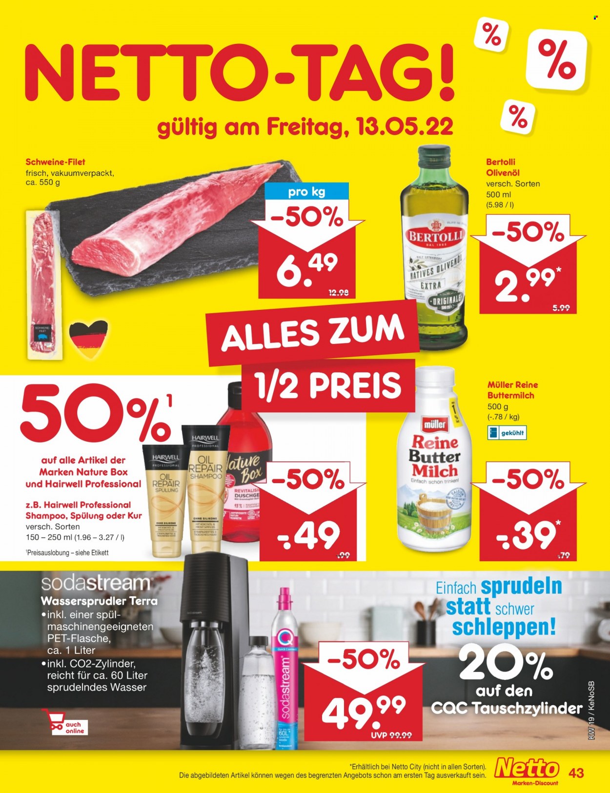 Netto Marken-Discount Prospekte  - 9.05.2022 - 14.05.2022. Seite 43