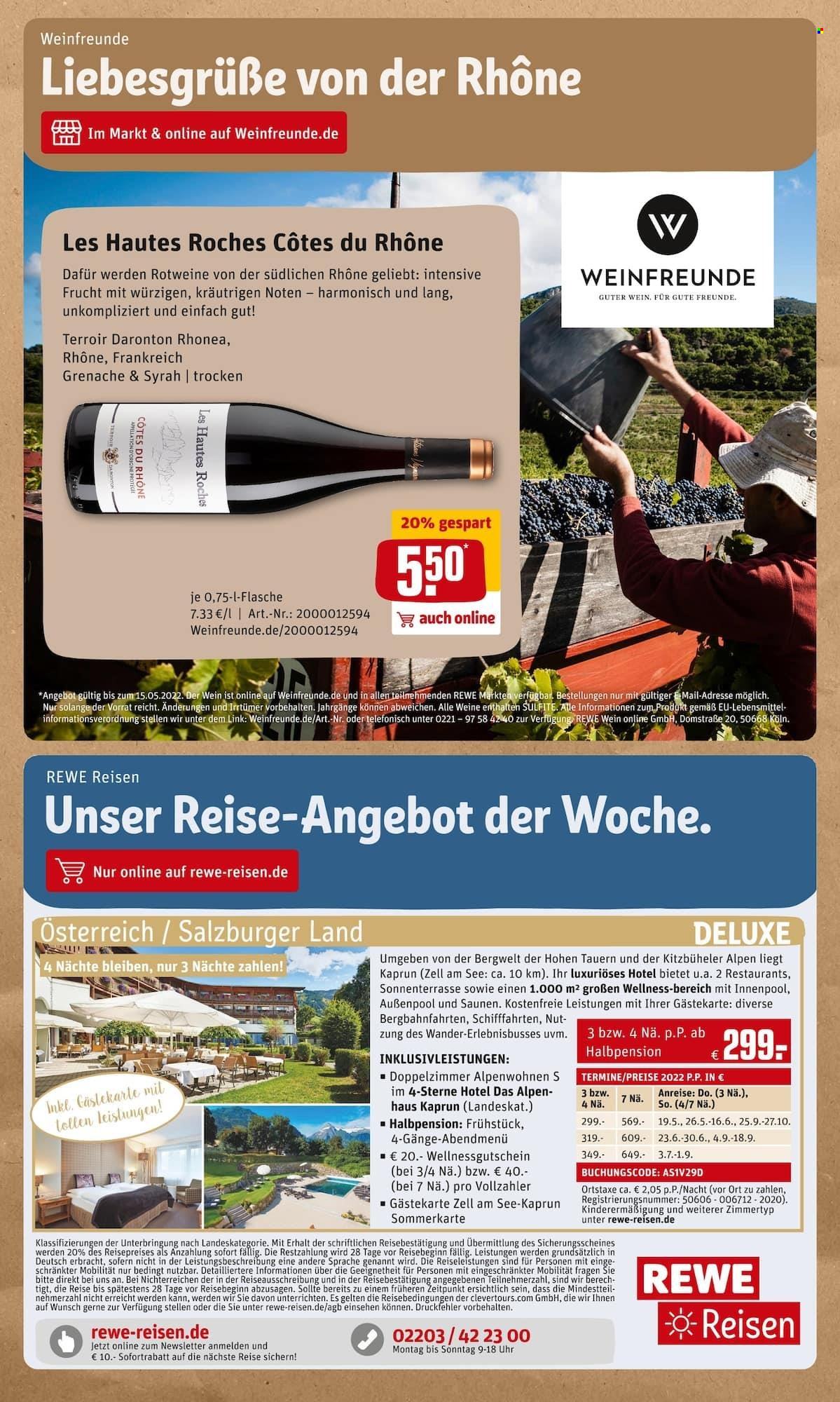 REWE Prospekte  - 9.05.2022 - 14.05.2022. Seite 22