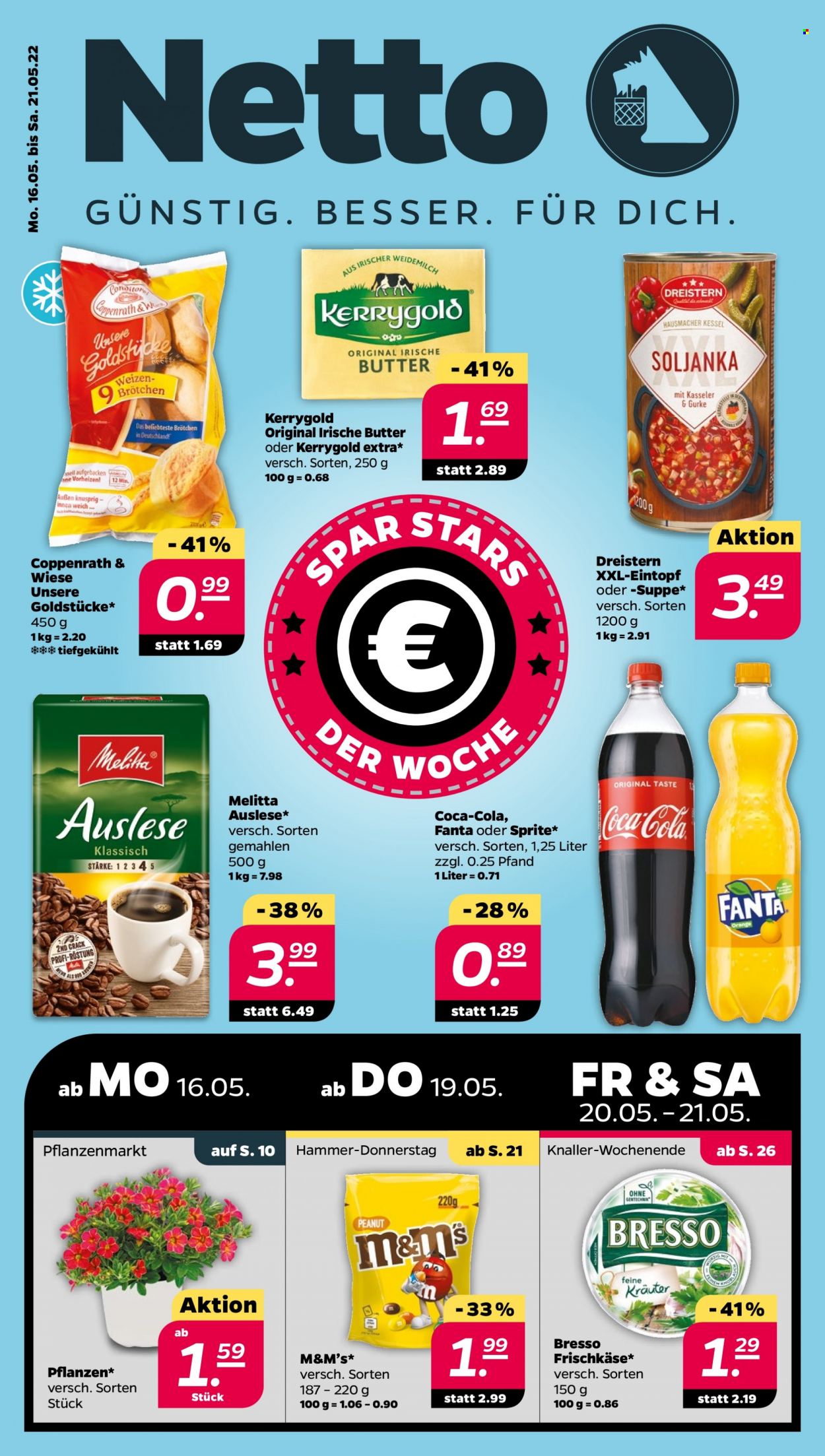 Netto Prospekte  - 16.05.2022 - 21.05.2022. Seite 1