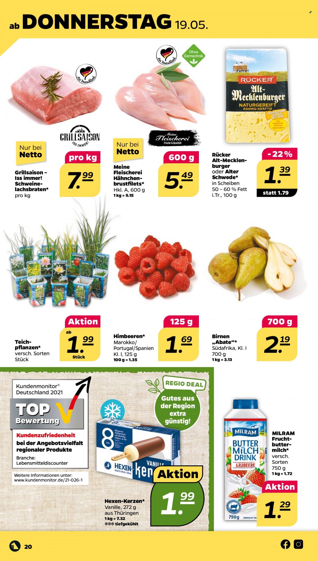 Netto Prospekte  - 16.05.2022 - 21.05.2022. Seite 20