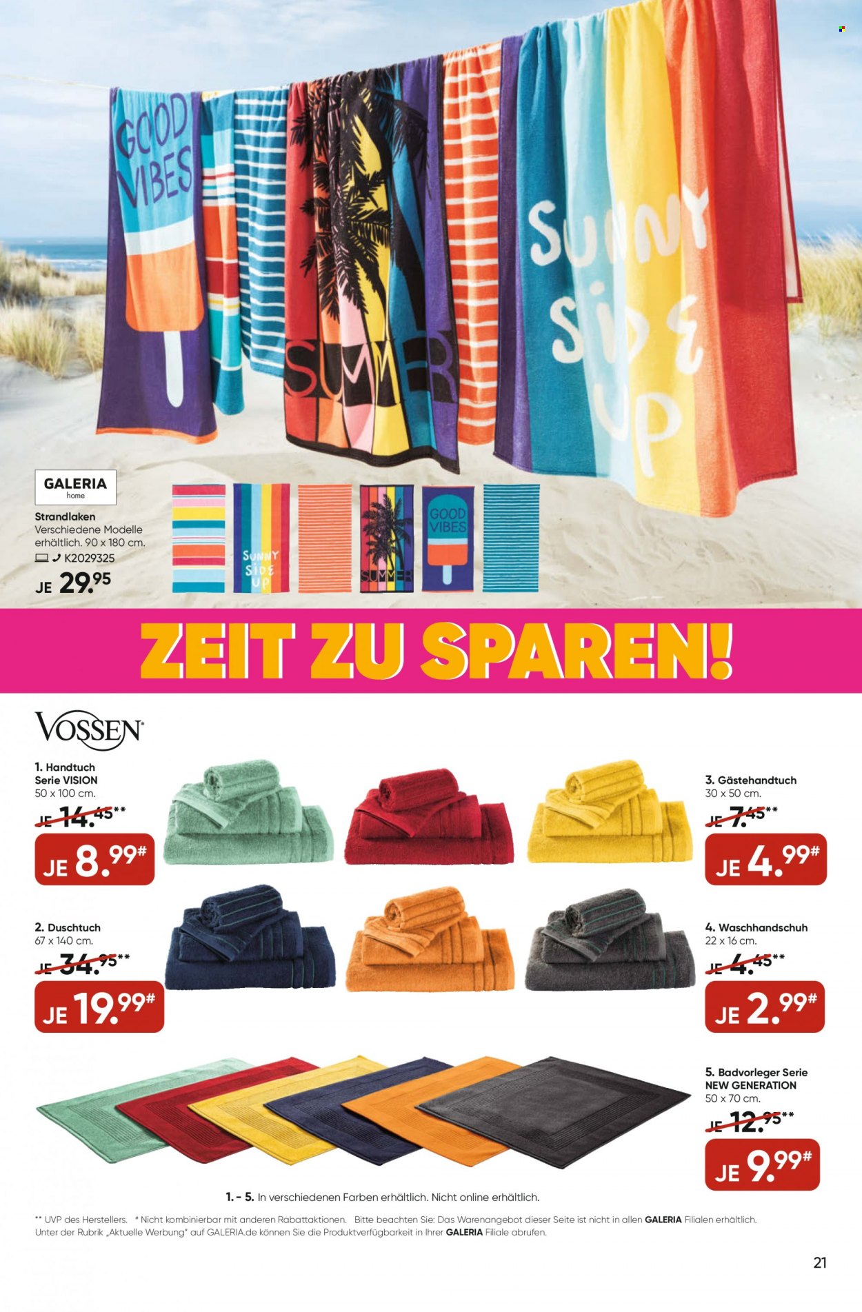 GALERIA Karstadt Kaufhof Prospekte  - 11.05.2022 - 17.05.2022. Seite 21