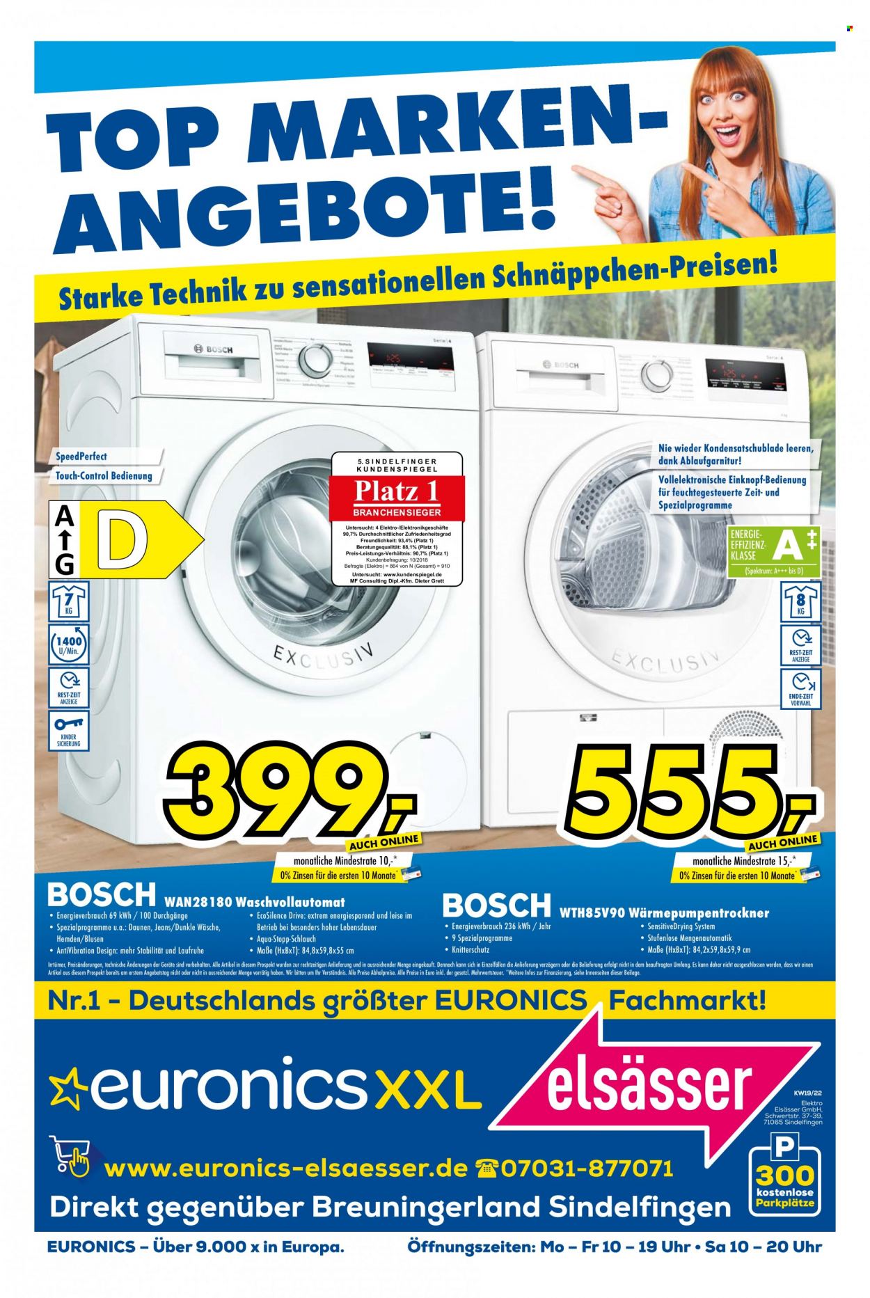 Euronics Prospekte  - 11.05.2022 - 17.05.2022. Seite 1
